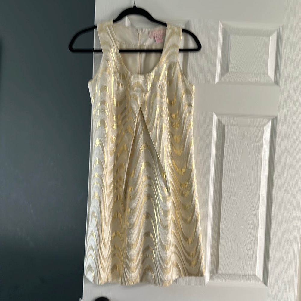 Pink Tartan retro style evening dress